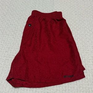 Harley Davidson red paisley boxer shorts.  Medium.